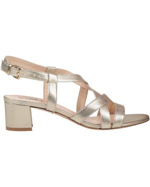 Evaluna Sandals Textile Fibres - Natural