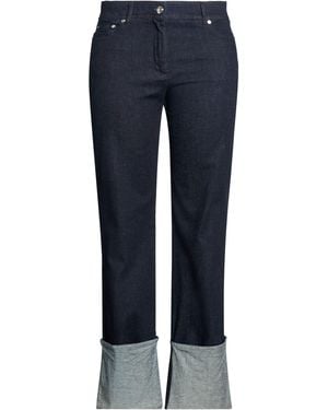 120% Lino Jeans Cotton, Linen, Lyocell - Blue