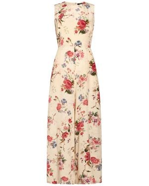 Weekend by Maxmara Jumpsuit Silk - Natural