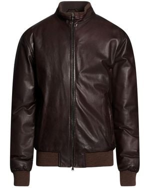 Barba Napoli Dark Jacket Leather - Brown