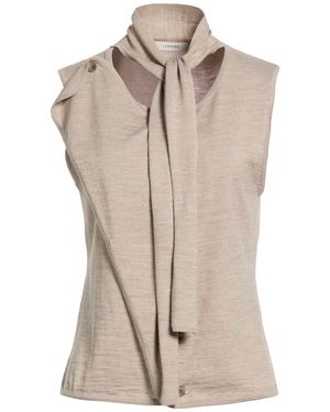 Lemaire Sand Cardigan Acrylic, Wool - Natural