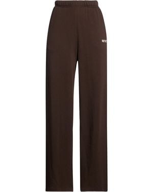 ROTATE BIRGER CHRISTENSEN Chocolate Trousers Organic Cotton - Brown