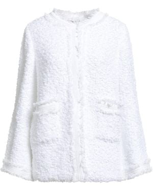 Charlott Cardigan Cotton, Polyamide - White