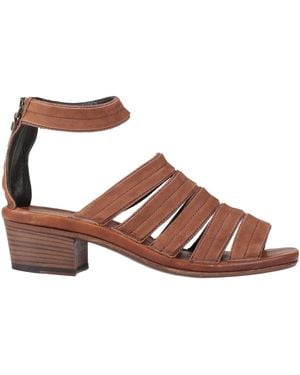 Pantanetti Sandals Leather - Brown