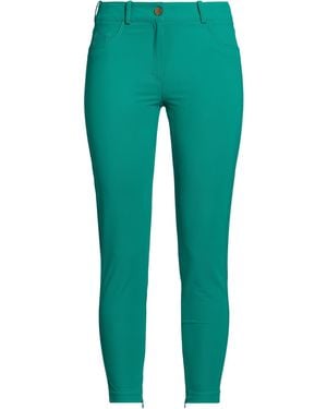 Elisabetta Franchi Trousers Polyamide, Elastane - Green