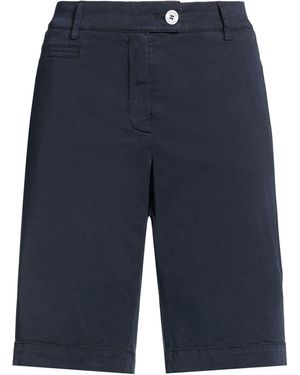Seductive Midnight Shorts & Bermuda Shorts Lyocell, Cotton, Elastomultiester, Elastane - Blue