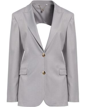 REVISE CONCEPT Light Blazer Polyester, Viscose, Elastane - Gray