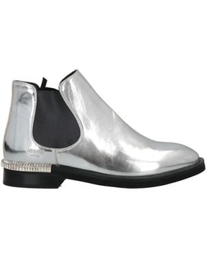 My Twin Ankle Boots Soft Leather - White