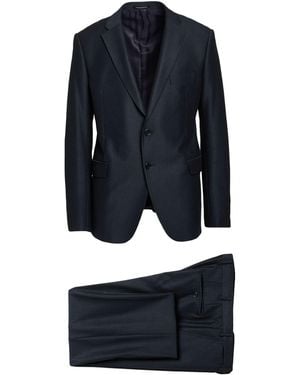 Emporio Armani Midnight Suit Polyester, Viscose, Elastane - Blue