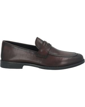 Alberto Guardiani Loafers Leather - Grey