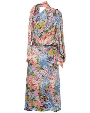 Sisters Midi-Kleid - Weiß