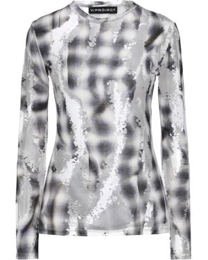 Y. Project Top Viscose, Polyamide - Gray