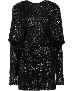 Pinko Mini Dress Nylon, Elastane, Brass - Black