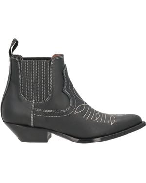 Sonora Boots Ankle Boots Leather - Black