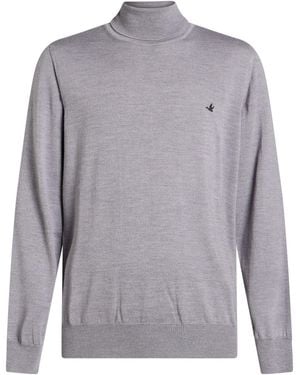Brooksfield Turtleneck Virgin Wool - Gray
