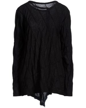 Y's Yohji Yamamoto Top Wool - Black