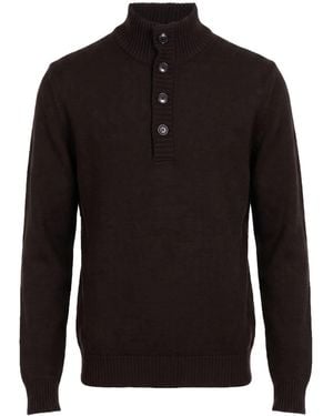 Diktat Dark Turtleneck Merino Wool - Black