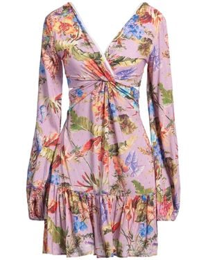 Anjuna Lilac Mini Dress Viscose, Polyester - Red
