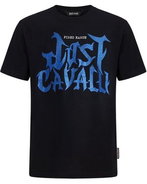 Just Cavalli T-Shirts - Black
