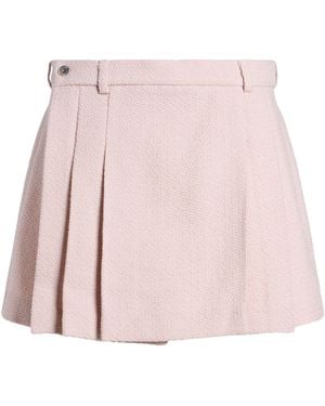 The Mannei Light Mini Skirt Virgin Wool, Polyamide - Pink