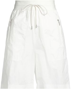 High Shorts & Bermuda Shorts - White