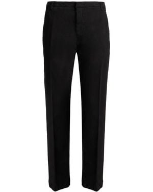 Entre Amis Pants Cotton, Elastane - Black