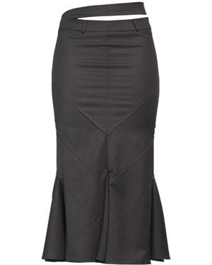 ANDREADAMO Midi Skirt - Black