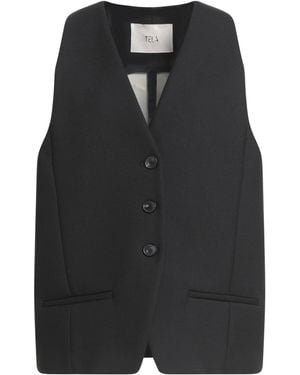 Tela Gilet De Costume - Noir