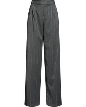 Gaelle Paris Pants Polyester, Rayon, Elastane - Gray