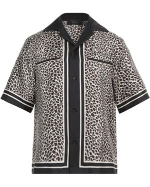 Amiri Shirt Silk - Grey