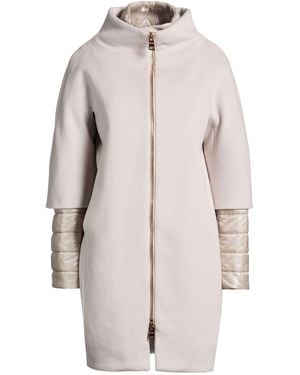 Herno Coat Virgin Wool, Polyamide - White