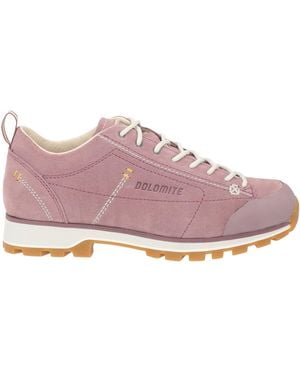 Dolomite Mauve Trainers Leather - Pink