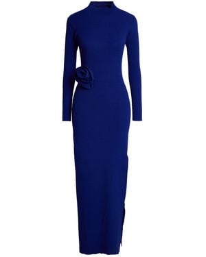 La Petite Robe Di Chiara Boni Bright Maxi Dress Viscose, Polyester - Blue