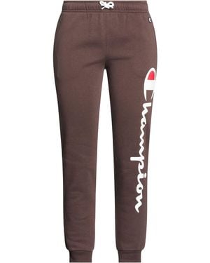 Champion Dark Pants Cotton, Polyester - Brown