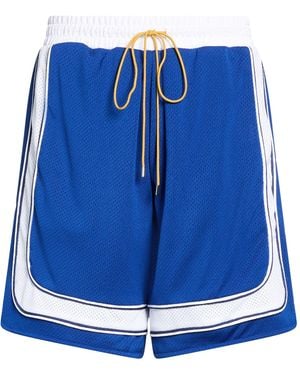 Rhude Shorts & Bermuda Shorts Polyester - Blue