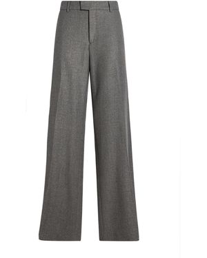Berwich Trousers Virgin Wool, Viscose, Polyamide, Elastane - Grey