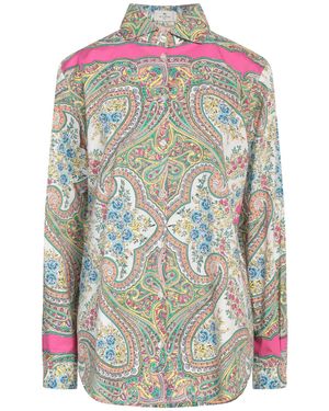 Etro Camicia - Verde