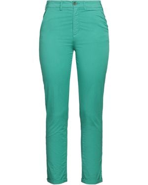 40weft Pants Cotton, Elastane - Green