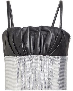 Rabanne Top - Nero