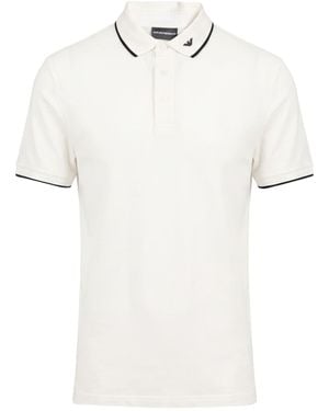 Emporio Armani Polo Shirt Cotton - White