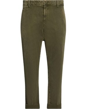 Dondup Military Pants Cotton, Lyocell, Elastane - Green