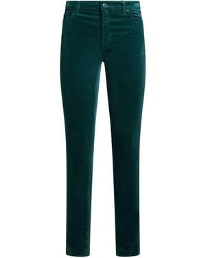 7 For All Mankind Dark Pants Cotton, Modal, Polyester, Elastane - Green