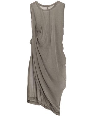 Rick Owens Tank Top Viscose - Grey