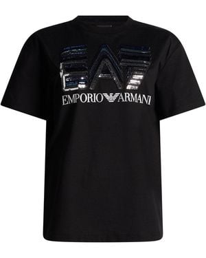 EA7 T-Shirt Cotton - Black