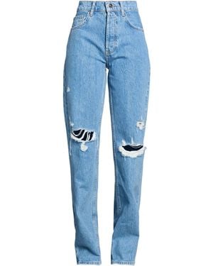 Anine Bing Jeans Cotton, Organic Cotton - Blue