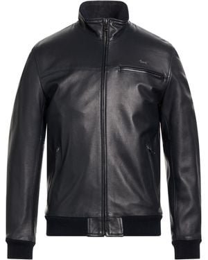 Harmont & Blaine Midnight Jacket Leather - Black