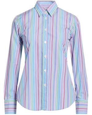 Caliban Shirt Cotton, Polyamide, Elastane - Blue