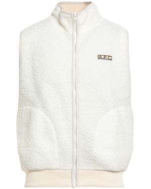 A.P.C. Shearling- & Kunstfell - Weiß