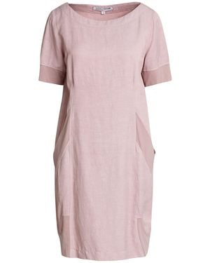 European Culture Mini Dress - Pink