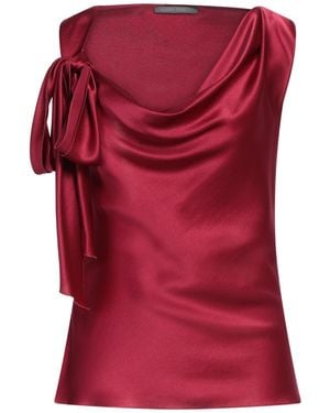 Alberta Ferretti Top Silk - Red